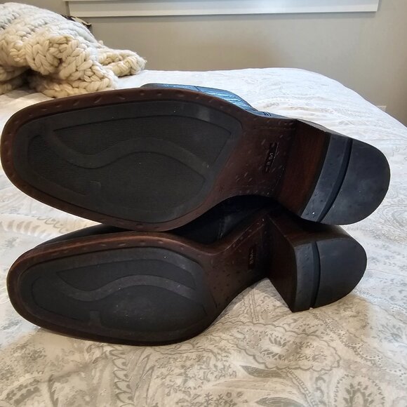 NWOB Franco Sarto Kemper Black Leather Boot US 8M - Picture 4 of 8